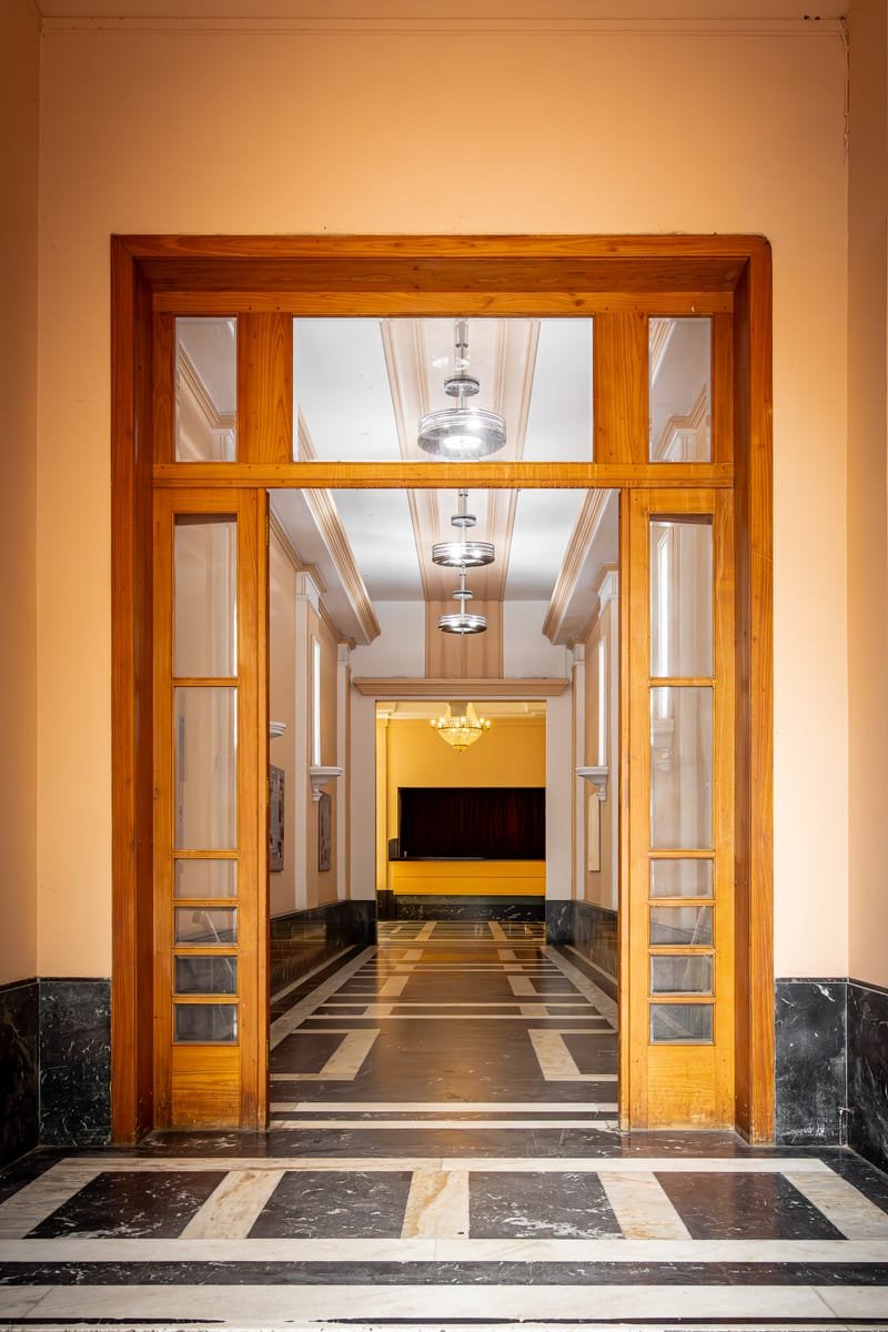 Corredor de entrada elegante
